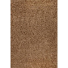 Ковер "Шегги SL 58"; 100x200 см; прямой; коричневый