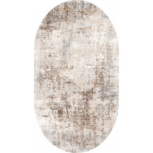 Ковер "Премиум 20117_25126"; 200x400 см; бежевый; овал