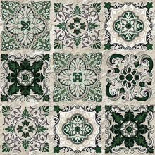 Палас "1742a2/206"; 200x500 см; ; прямой