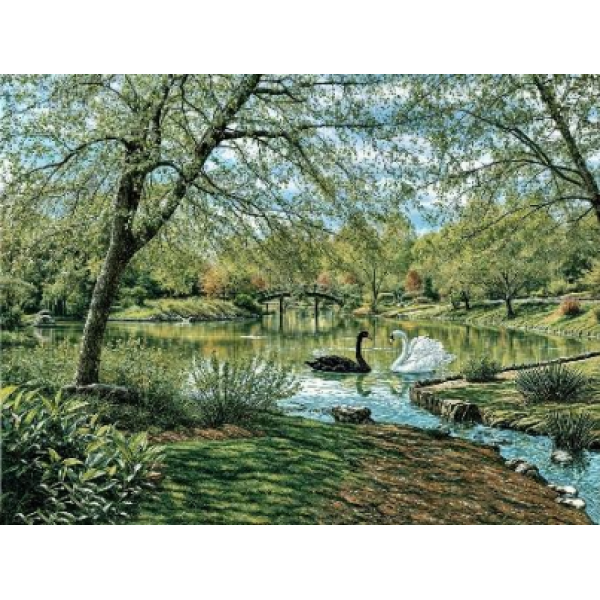 Карпет "NATURE 232-41"; 100x150 см; прямой; зеленый