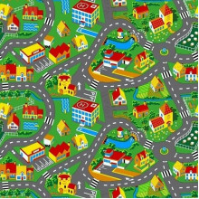 Палас "158_6700_CITY"; 300x400 см; зеленый; прямой