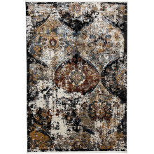 Ковер "DAHLIA 9565A BLACK/MULTI"; 200x290 см; ; прямой