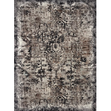 Карпет "GISSAR-С 377-11"; 125x180 см; прямой; серый;коричневый