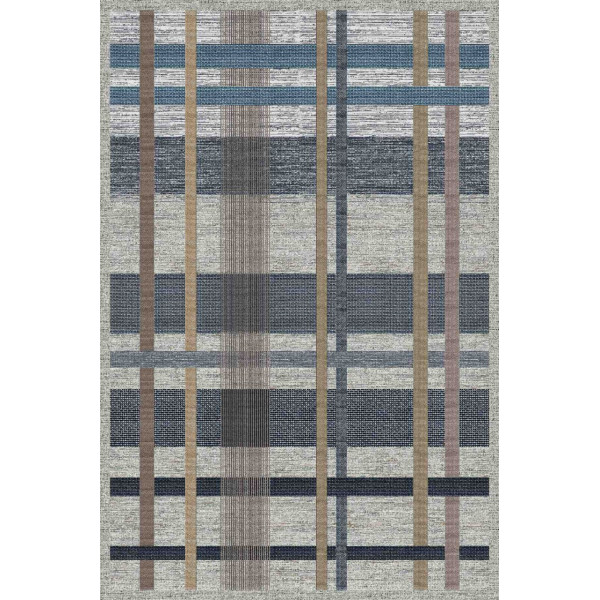 Карпет "GISSAR-С 880-11"; 150x200 см; прямой; серый