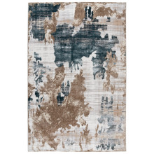 Ковер "BELLA 009A CREAM SHIRINK / BLUE FDY"; 300x400 см; ; прямой