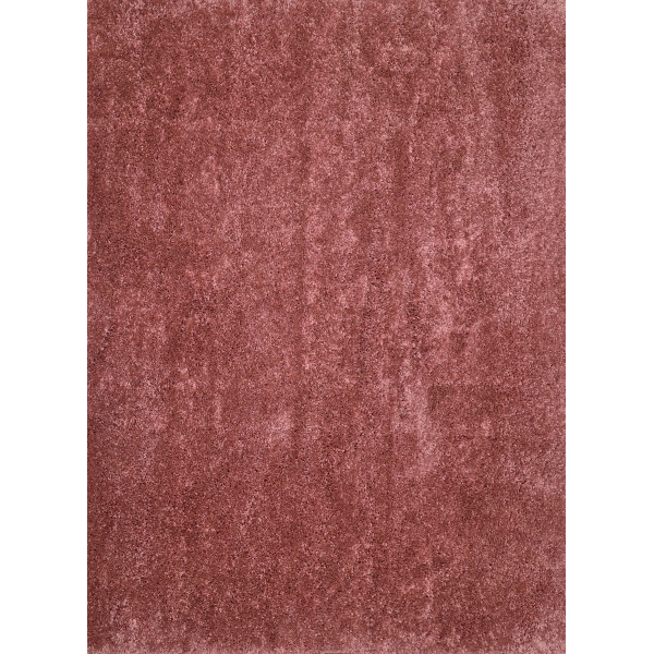 Ковролин готовый "Шегги SL 112"; 100x250 см; коралловый; прямой