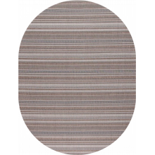Ковер "Декора (Сизаль) 52308_50522_o"; 60x110 см; бежевый; овал