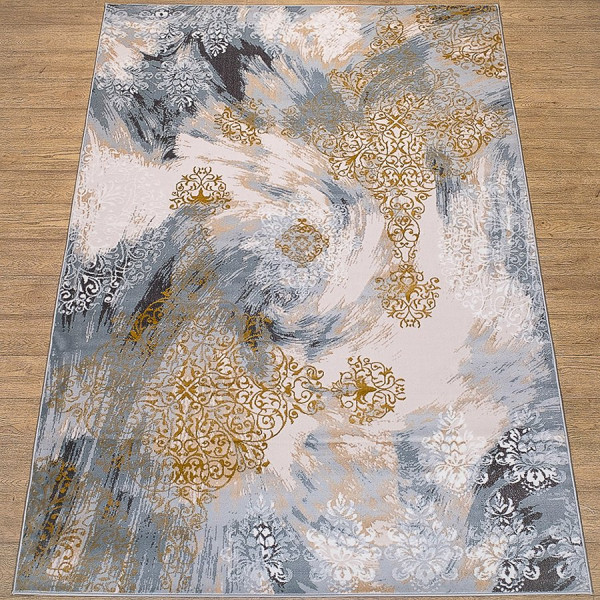 Ковер "Каскад 25638_24348_n"; 250x350 см; серый; прямой
