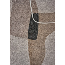 Карпет "GISSAR-С 338-11"; 125x180 см; прямой; серый;бежевый