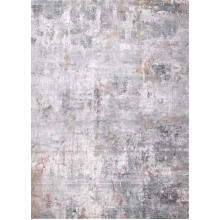 Ковер "LOFT B025A CREAM / RED"; 80x150 см; красный;серый; прямой