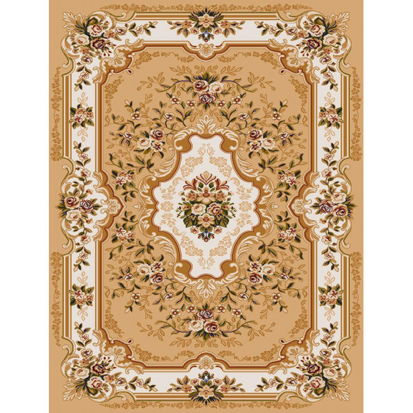 Ковер "Акварель 20606_22155_n"; 200x400 см; прямой; бежевый