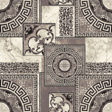 Палас "1559a1/100"; 150x250 см; серый;коричневый; прямой