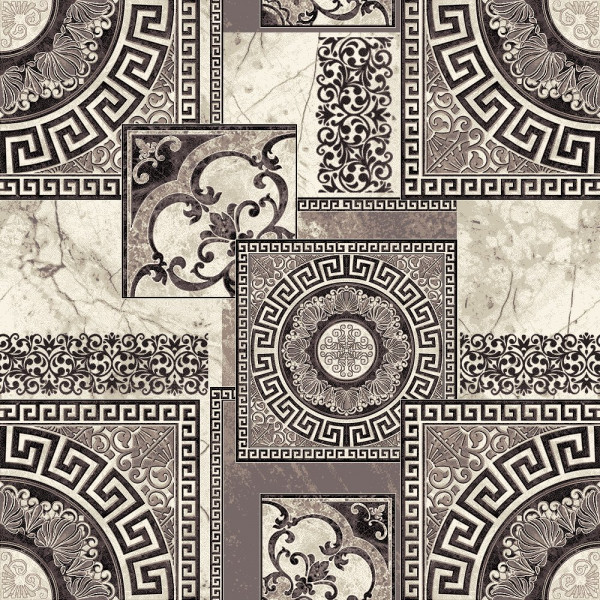 Палас "1559a1/100"; 200x250 см; серый;коричневый; прямой