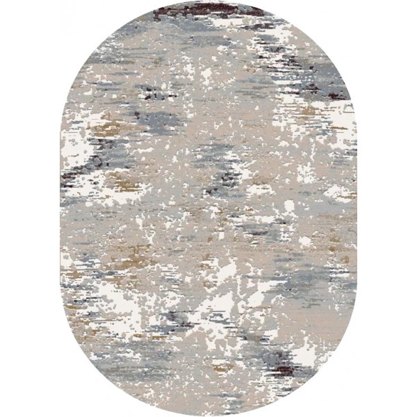Ковер "Оптимист 22732_24346_o"; 150x300 см; бежевый; овал