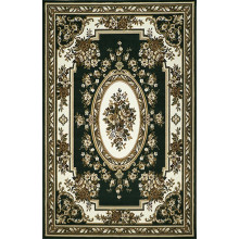 Ковер "Лайла де Люкс 15361_10266_n"; 60x100 см; зеленый; прямой
