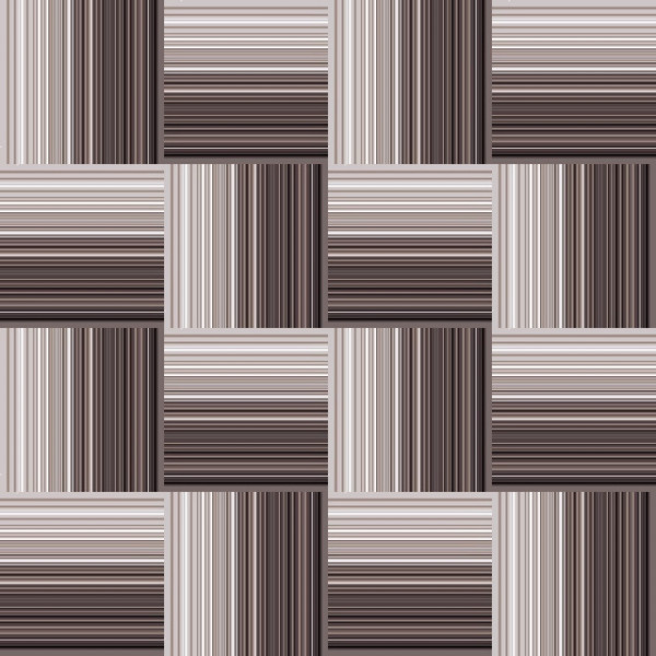 Палас "1811a5/100"; 40x60 см; коричневый; прямой