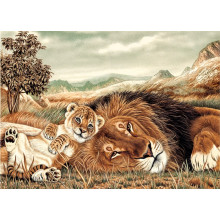 Карпет "NATURE 420-81"; 200x300 см; прямой; коричневый