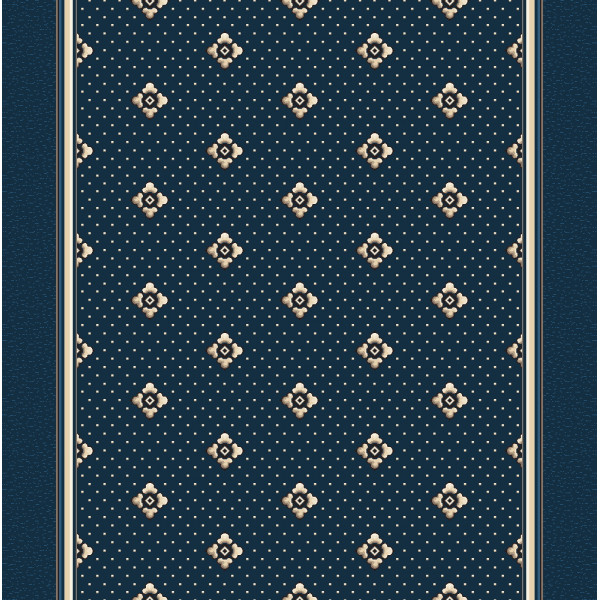 Дорожка "1425b4/107"; 100 см; синий