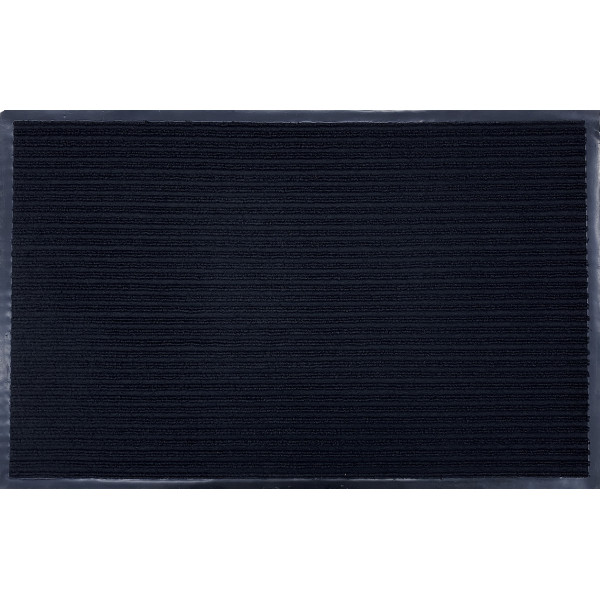 Грязезащитный коврик "FLOOR MAT 001 BLACK"; 50x80 см; черный; прямой