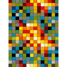 Ковер "Фэнси 20719_22088_n"; 150x230 см; зеленый;красный;желтый; прямой