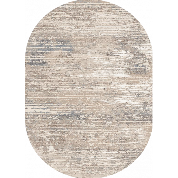 Ковер "Тач 32102_30324_o"; 150x230 см; бежевый; овал