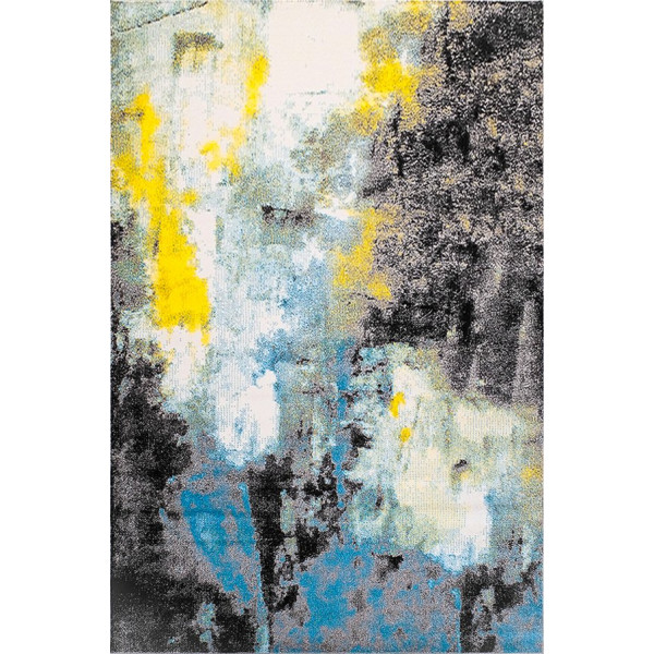 Ковер "Фэнси 20751_22068_n"; 150x230 см; серый; прямой