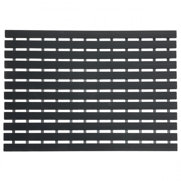 Коврик "SPA MAT 001 BLACK"; 40x60 см; черный; прямой