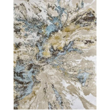 Ковер "RICH 43KNA SHRINK BEIGE_n"; 70x180 см; ; прямой
