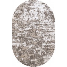 Ковер "Люция 21107_20166_o"; 100x200 см; коричневый;бежевый; овал