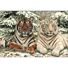 Карпет "NATURE 422-21"; 200x400 см; прямой; коричневый;бежевый