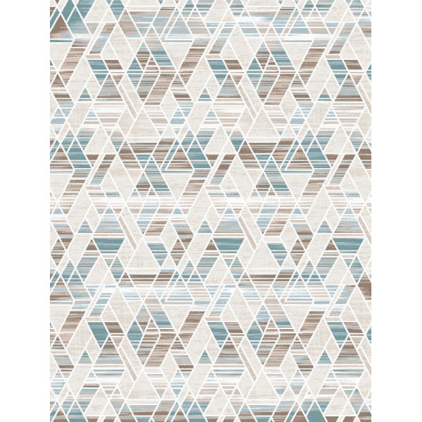Ковер "Люция 21102_20154_n"; 200x300 см; бежевый;коричневый;синий; прямой