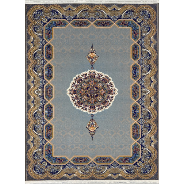 Карпет "GISSAR-СB 387-41"; 150x200 см; прямой; голубой