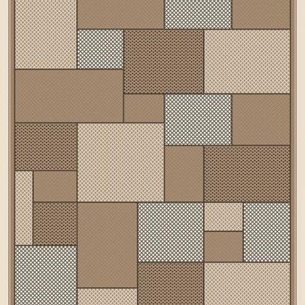 Дорожка "Декора (Сизаль) 52001_50211_r"; 120 см; бежевый