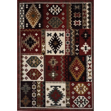 Карпет "GISSAR-С 328-31"; 100x150 см; прямой; бордовый