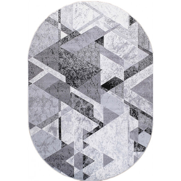 Ковер "Лайла де Люкс 15780_10743_o"; 120x170 см; ; овал