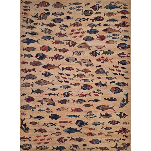 Карпет "GISSAR-С 782-81"; 150x200 см; прямой; бежевый